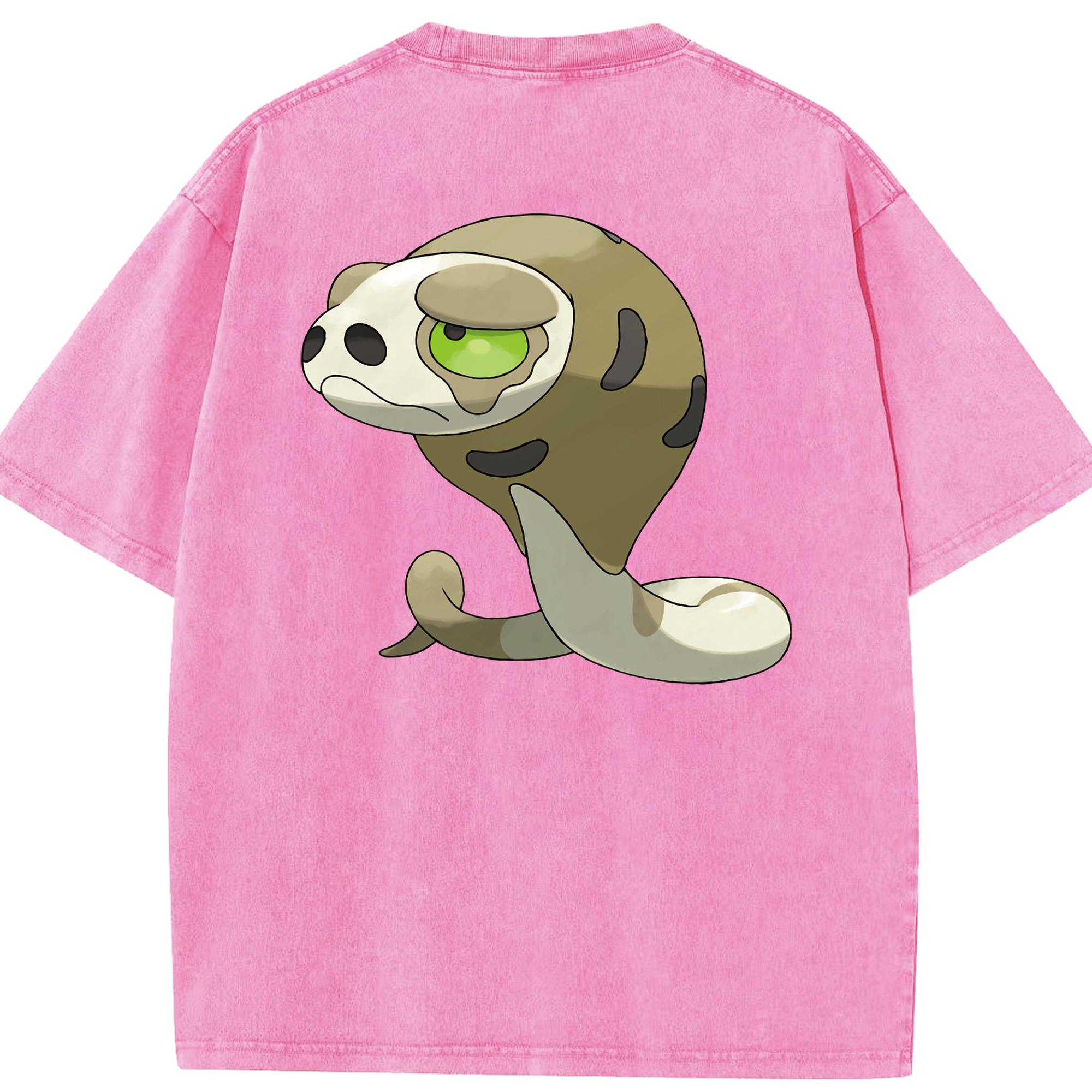 （画像用） ポケットモンスター Pokémon 綿100% ヴィンテージ風 半袖Tシャツ（背面プリント）